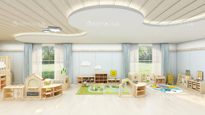 選擇實(shí)木幼兒園家具有什么好處？