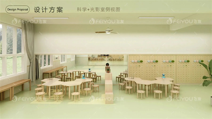 悅童年，享未來(lái)｜飛友幼兒家具：黃田第二幼兒園